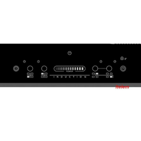 Dessus verre vitroceramique table induction ACM810BF Whirlpool 481010494957
