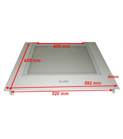 Vitre extérieure four Sauter 70X1690