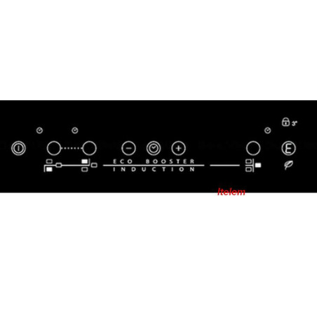 Dessus verre vitroceramique table cuisson ACM788NE Whirlpool 481010596114