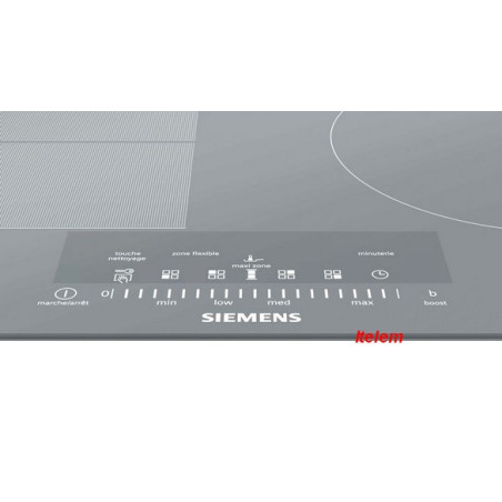 Dessus verre vitrocéramique plaque induction Siemens 00773631