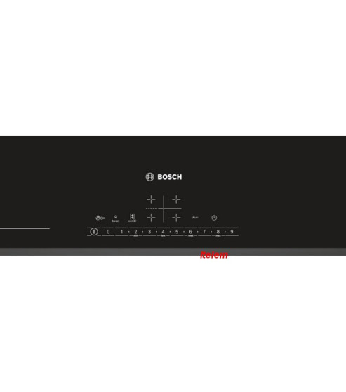 Dessus verre vitroceramique plaque induction Bosch 00715805