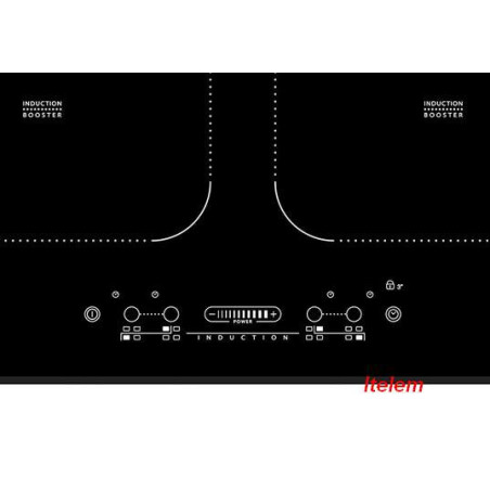Dessus verre vitroceramique table cuisson ACM828BA Whirlpool 481010577698