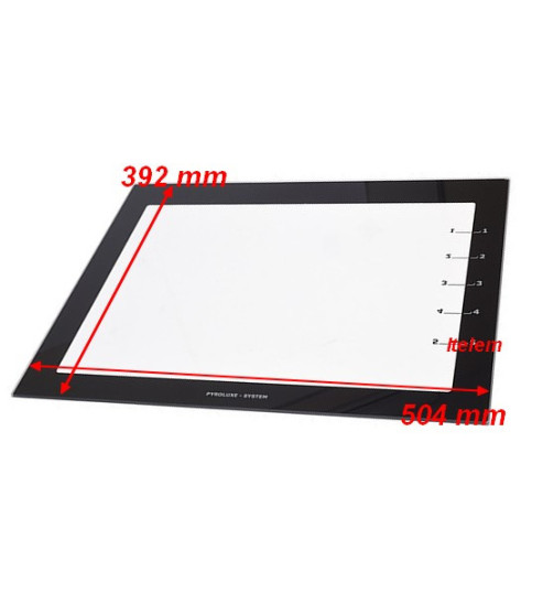 Vitre interieure porte four 3874745098