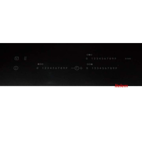 Dessus verre vitrocéramique EH2 cuisinière Ikéa 5617218119