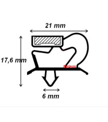 Joint cellule refroidissement Foinox 74001