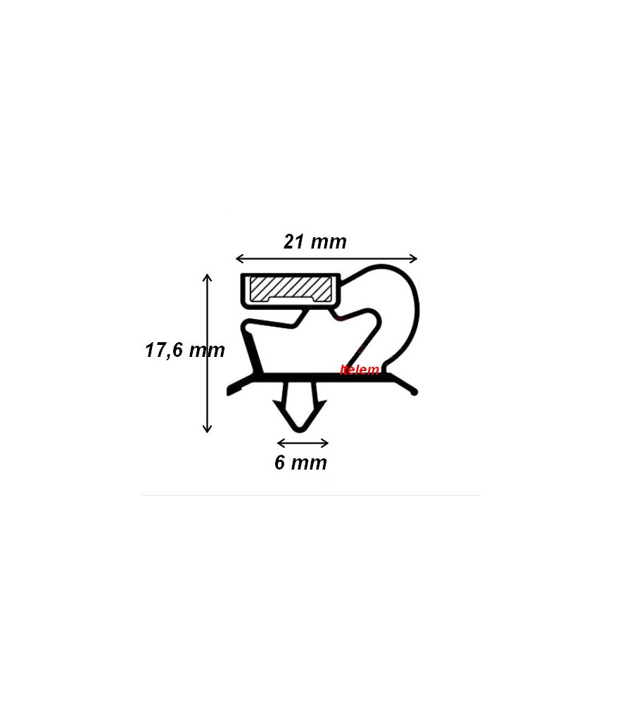 Joint cellule refroidissement Foinox 74001