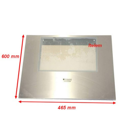 Vitre de porte four Ariston C00257330