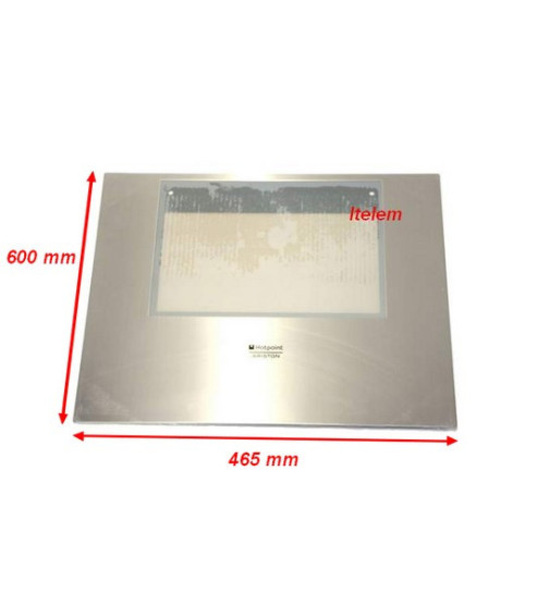 Vitre de porte four Ariston C00257330