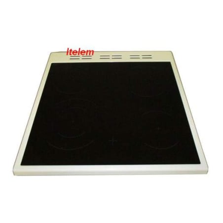 Dessus verre vitroceramique table cuisson FSM67010GW Beko 4410300229