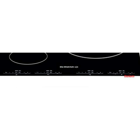 Dessus verre vitroceramique cuisiniere DCI998B De Dietrich AS0018407