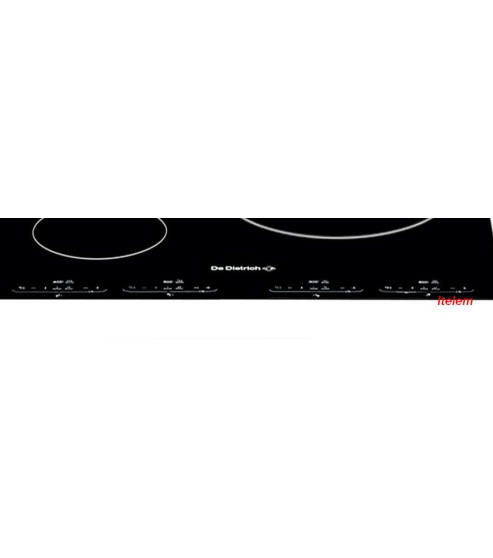 Dessus verre vitroceramique cuisiniere DCI998B De Dietrich AS0018407