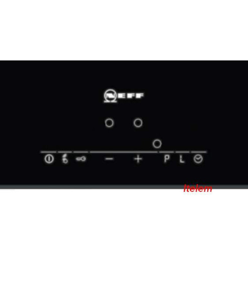 Dessus verre vitrocéramique table de cuisson à induction T41D21X2 Neff 00689824