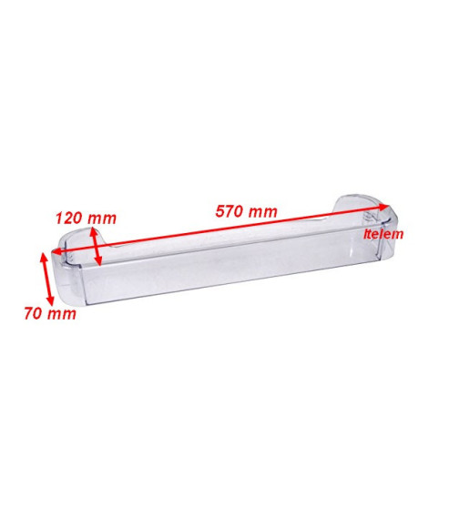 Balconnet porte bouteilles réfrigérateur Ikea 480132102094