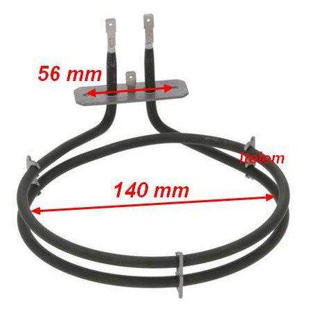 Résistance circulaire four Béko 262900067