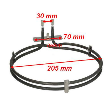 Résistance circulaire 1800W four Beko 262900074