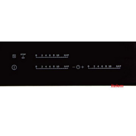 Dessus verre table induction EHD60127P Electrolux 5611820118