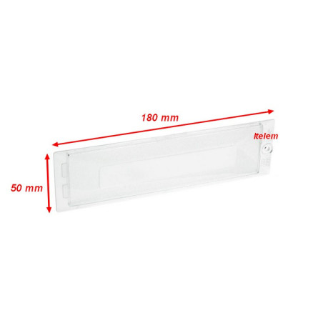 Hublot de lampe hotte Ariston C00014091