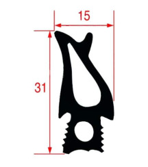 Joint de porte four Rational 809657