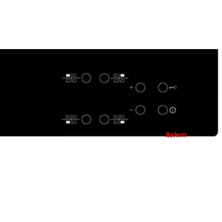 Dessus verre vitrocéramique plaque de cuisson Whirlpool 480121103295