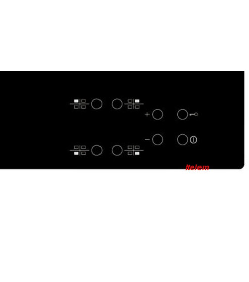 Dessus verre vitrocéramique plaque de cuisson Whirlpool 480121103295