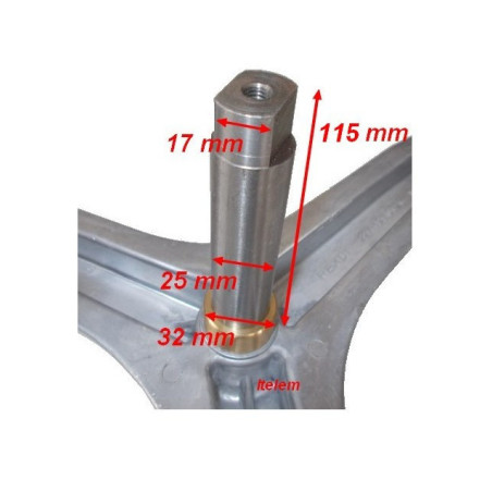 Croisillon tambour lave-linge Brandt AS0012879