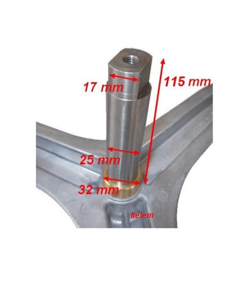 Croisillon tambour lave-linge Brandt AS0012879