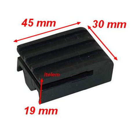 Support vitre porte four Smeg 768411885