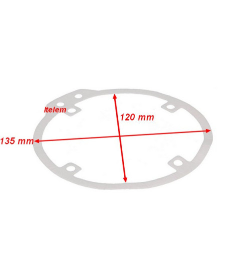 Joint de brûleur triple couronne table de cuisson Bosch 00427206