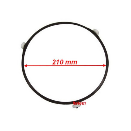 Anneau roulettes plateau tournant four micro-onde Samsung DE97-00705B