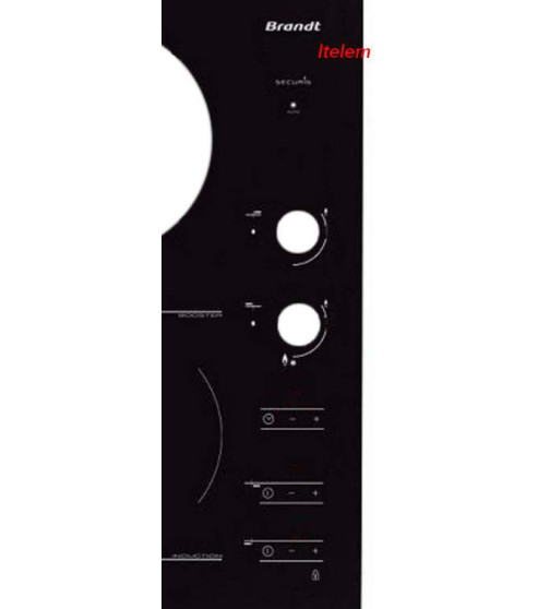 Dessus verre vitrocéramique table de cuisson TI1013B Brandt AS0005187