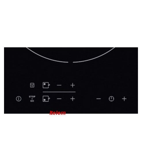 Dessus verre vitrocéramique plaque de cuisson Electrolux 140028847030