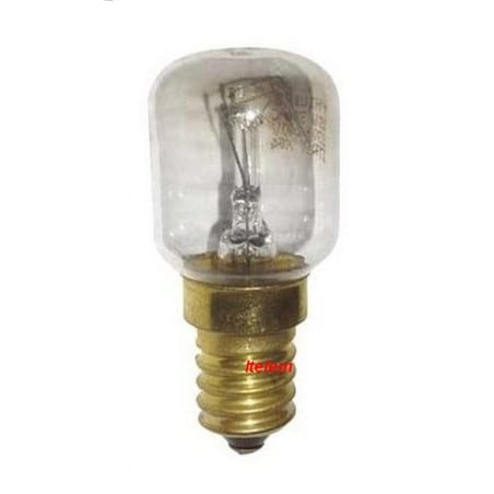 Ampoule culot E14 15/25W 300°c four Whirlpool 481281728321