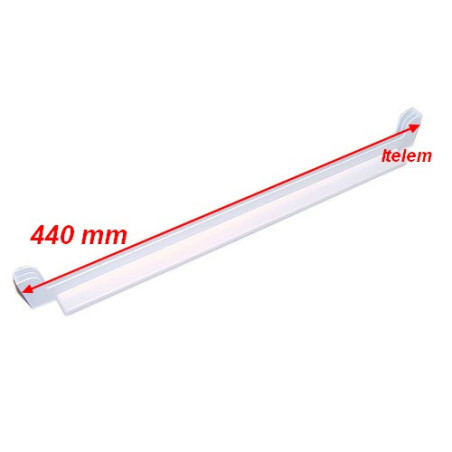 Enjoliveur arrière clayette réfrigérateur Ariston C00144354