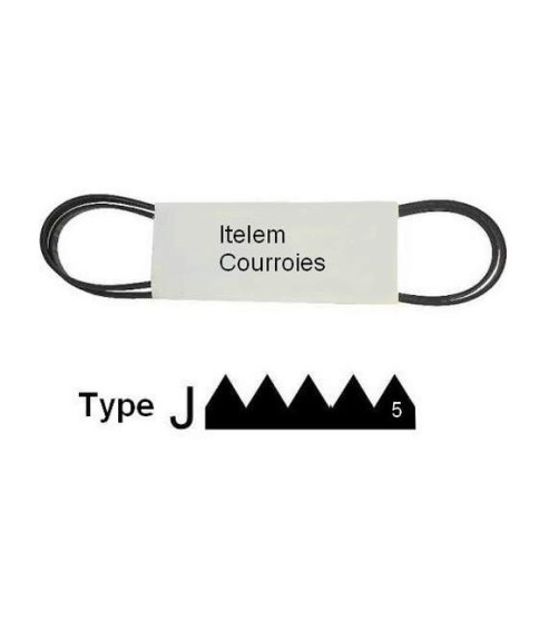 Courroie 1280 J5 lave-linge Arthur-Martin Electrolux Curtiss 1323531101