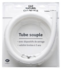 Tuyau gaz naturel 1.5 mètre gaz naturel 5 ans