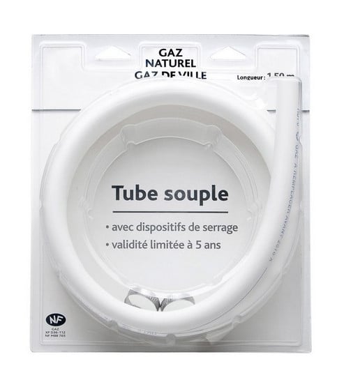 Tuyau gaz naturel 1.5 mètre gaz naturel 5 ans Tuyau gaz naturel 1.5 mètre gaz naturel 5 ans