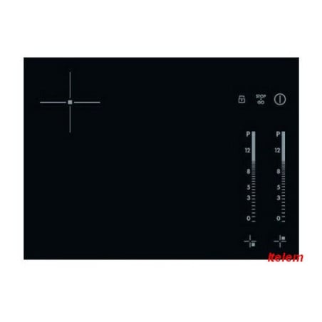 Dessus verre vitrocéramique induction AEG 5613042117
