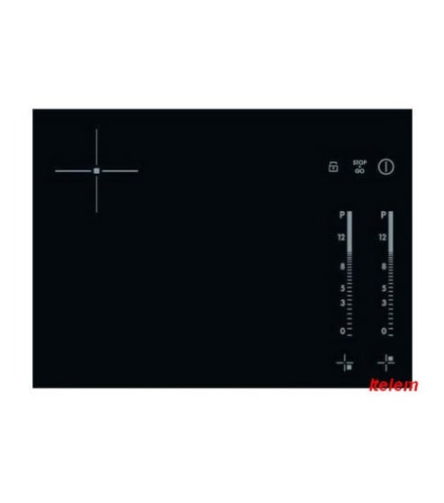 Dessus verre vitrocéramique induction AEG 5613042117