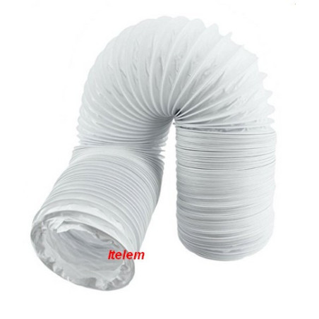 Gaine tuyau évacuation sèche-linge diamètre 80 mm