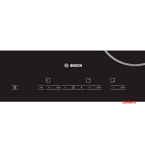 Dessus verre vitrocéramique table à induction Bosch 00688479