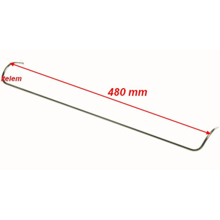 Barre balconnet porte-bouteilles réfrigérateur Liebherr 7112320