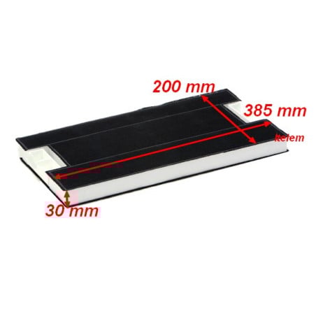 Filtre charbon Hotte Bosch 00434229