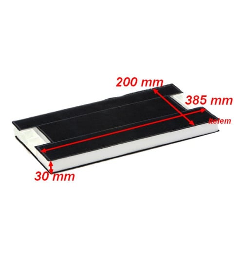 Filtre charbon Hotte Bosch 00434229