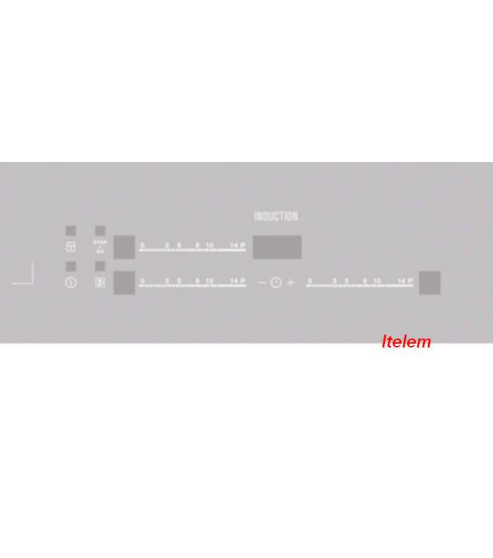 Dessus verre table à induction Electrolux 5611638114