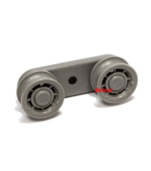 Roulette rail panier supérieur lave-vaisselle Béko 1752600400