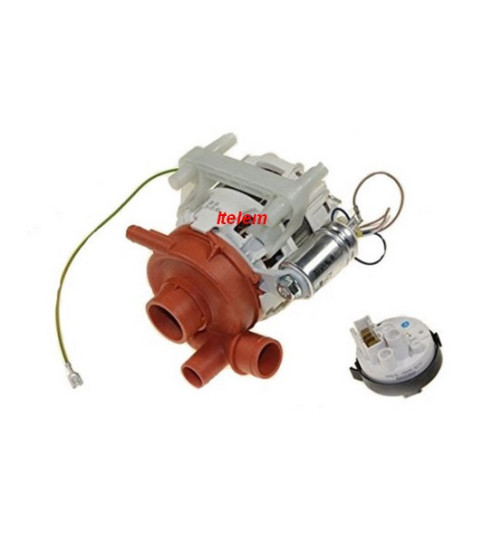 Kit complet pompe de cyclage pressostat silent bloc lave-vaisselle Smeg 690072402