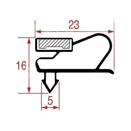 Joint de porte 1685 x 730 mm