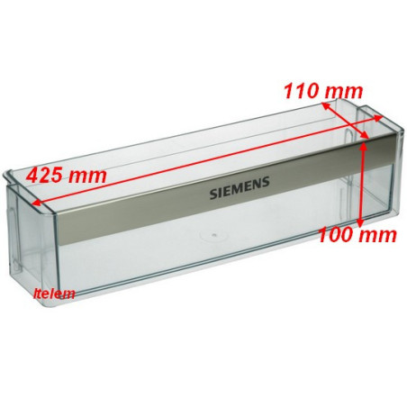 Balconnet porte bouteilles réfrigérateur Siemens 00705186