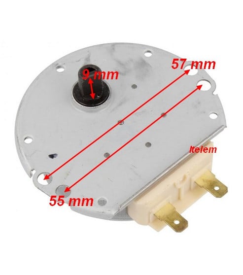 Micro-moteur plateau tournant four micro-onde LG 6549W1S011S