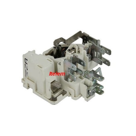 Relais de démarrage et klixon compresseur réfrigérateur congélateur Electrolux 2425610090